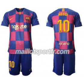 Maillot de Foot Barcelone Lionel Messi 10 Enfant Domicile 2019/20
